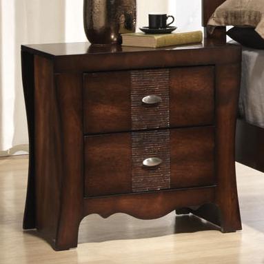 Elements Jenny Nightstand With 2 Drawers Royal Furniture Nightstands