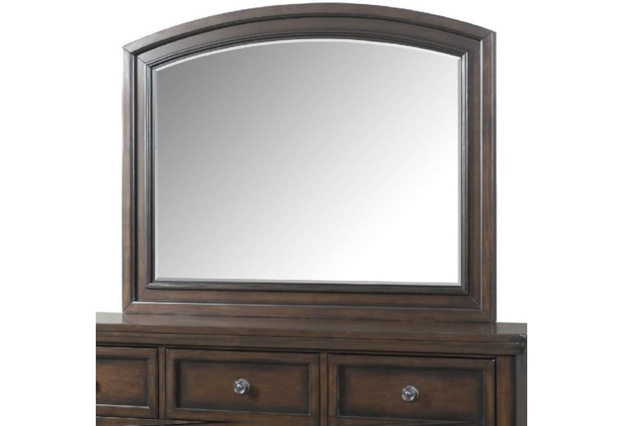 Kingston Mirror With Rich Walnut Wood Frame Dream Home Interiors