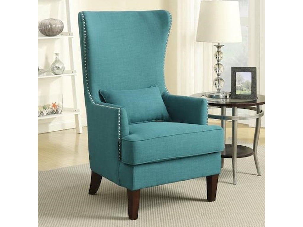 Elements Kori Wing Back Accent Chair Royal Furniture Wing Chairs