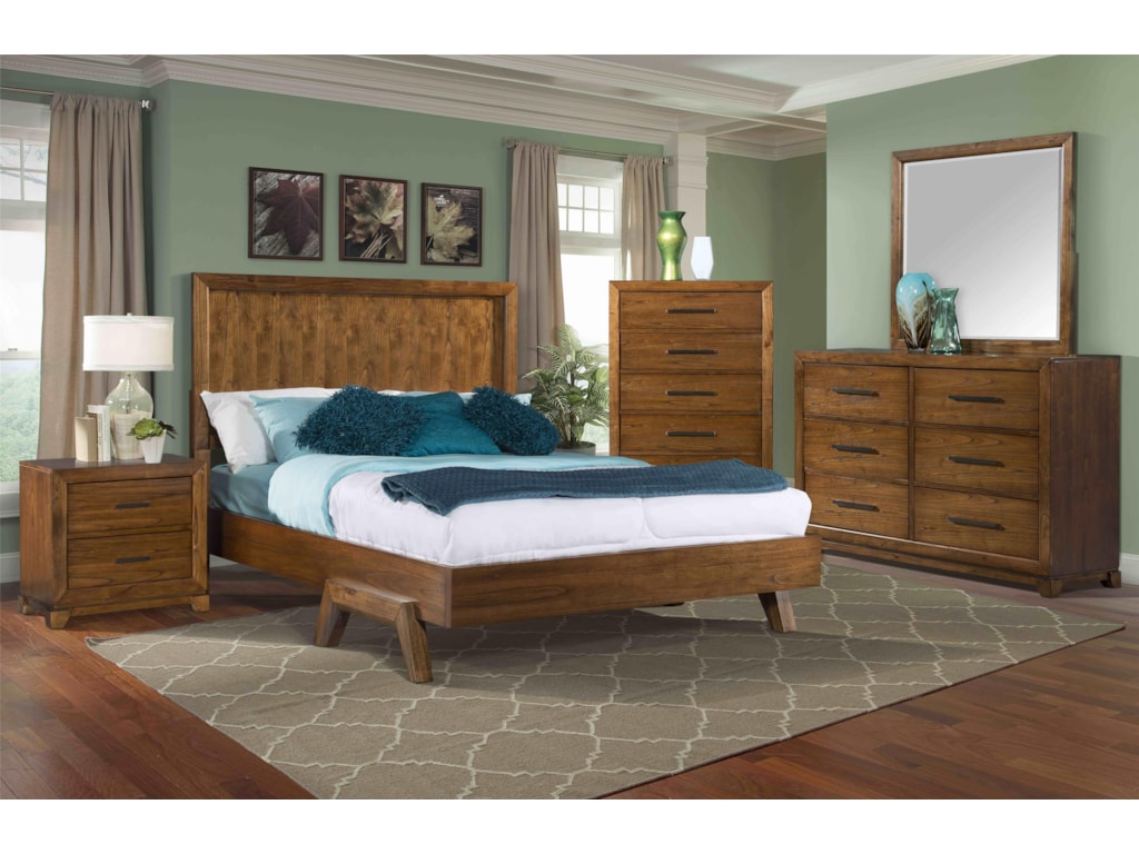 Elements International MayfieldFull Platform Bed