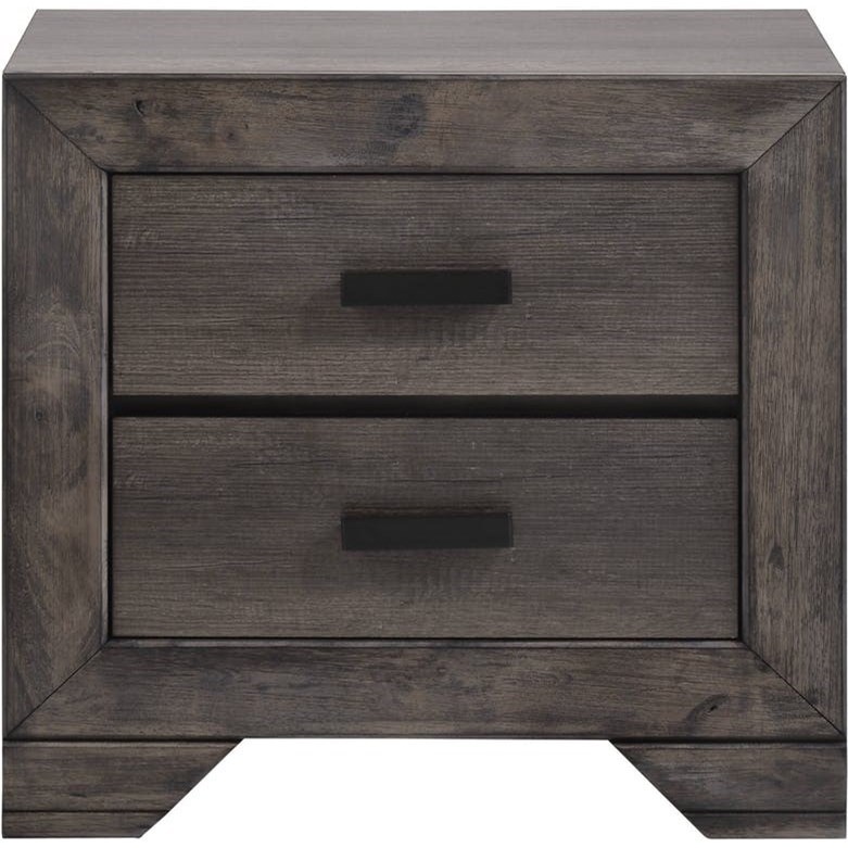Efo Blake Nh100ns Rustic Nightstand Efo Furniture Outlet Nightstands