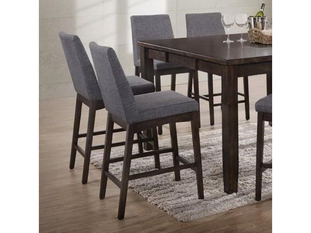 Elements international pipercounter height stool