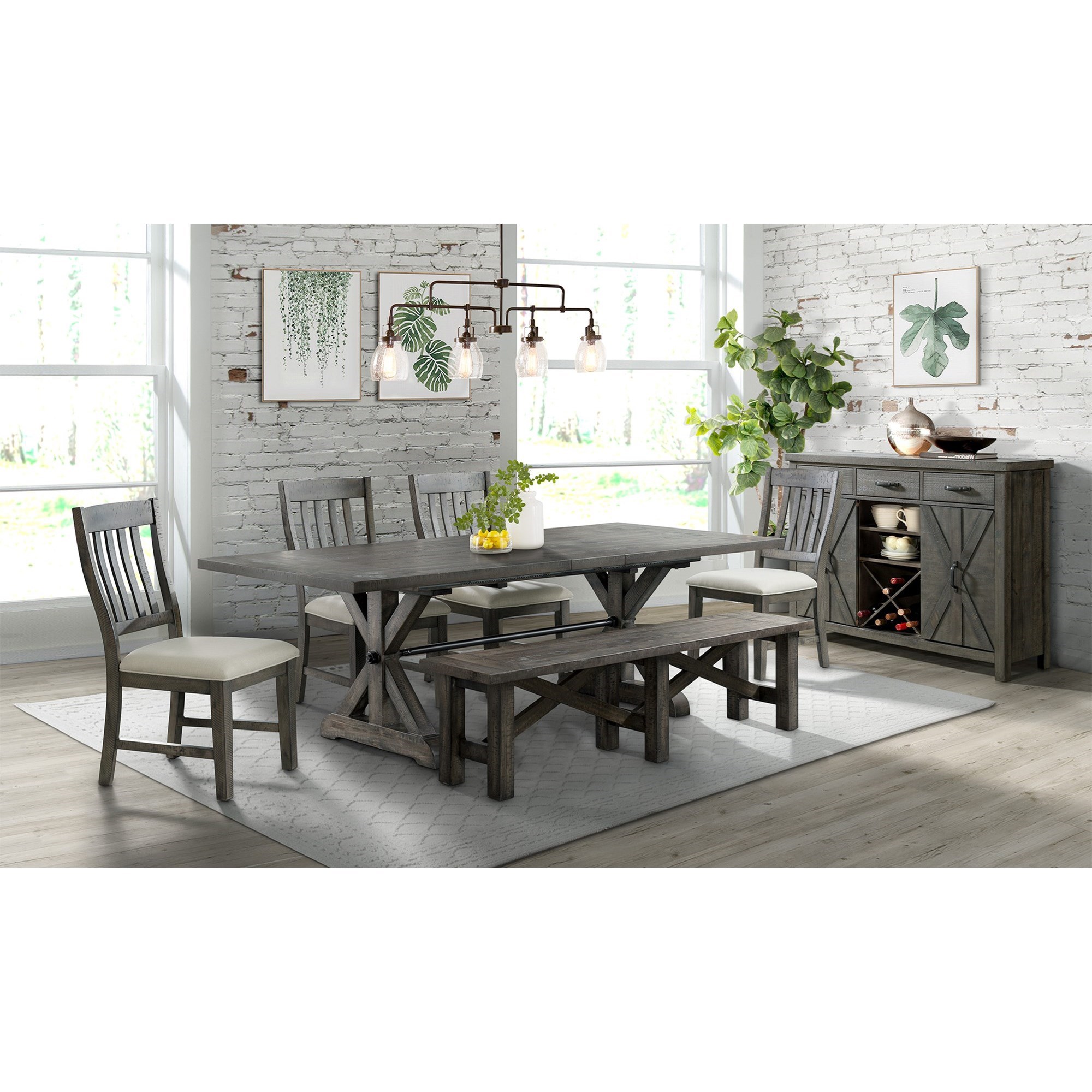 leoma folding dining set