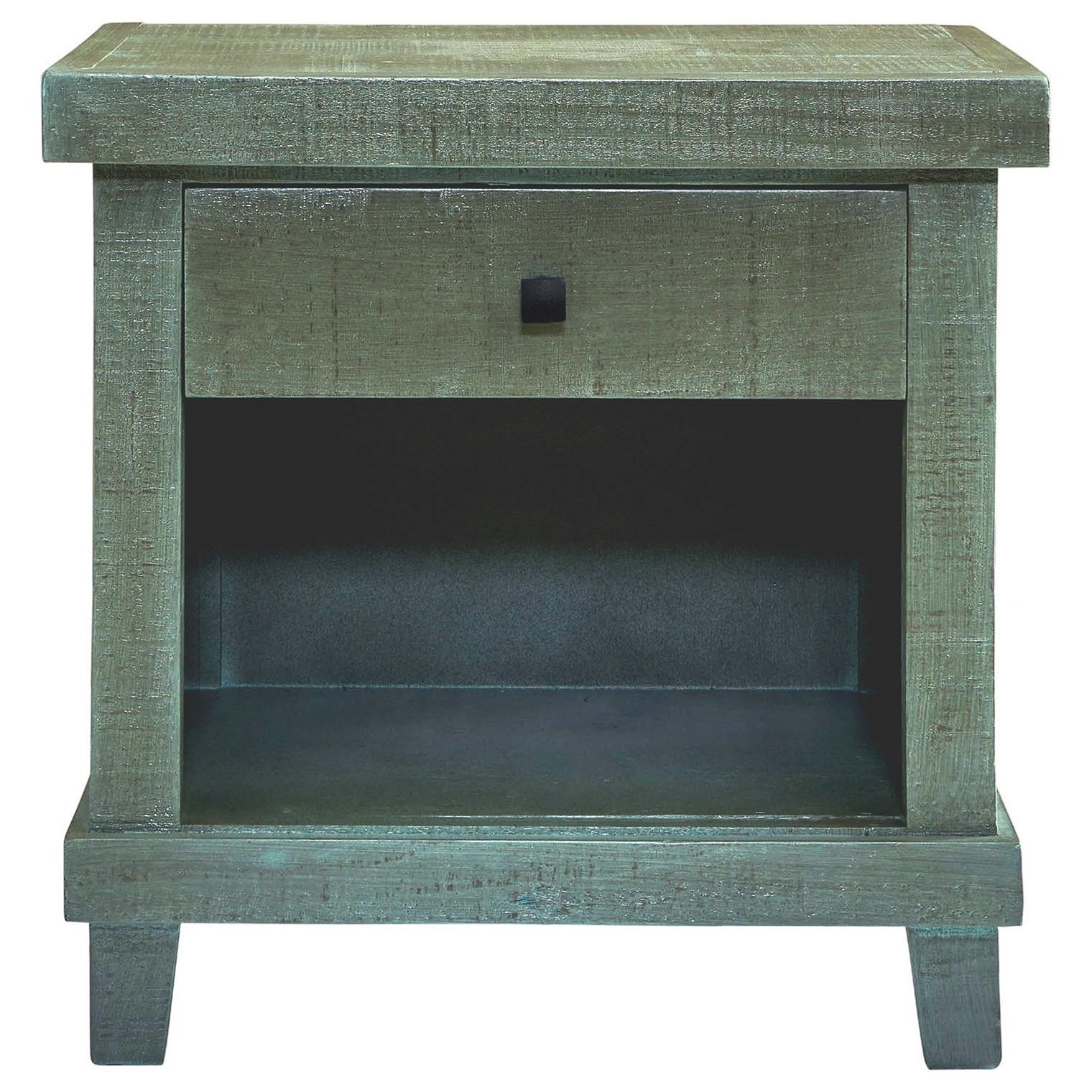 Elements International Sebastian Rustic One Drawer Nightstand Lindy S Furniture Company Nightstands