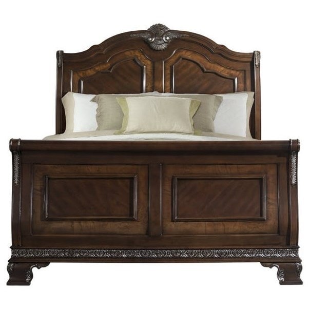 Elements International Southern Belle Traditional Queen Sleigh Bed Elements International Southern BelleQueen Sleigh Bed - Elements International Southern Belle Traditional Queen Sleigh Bed