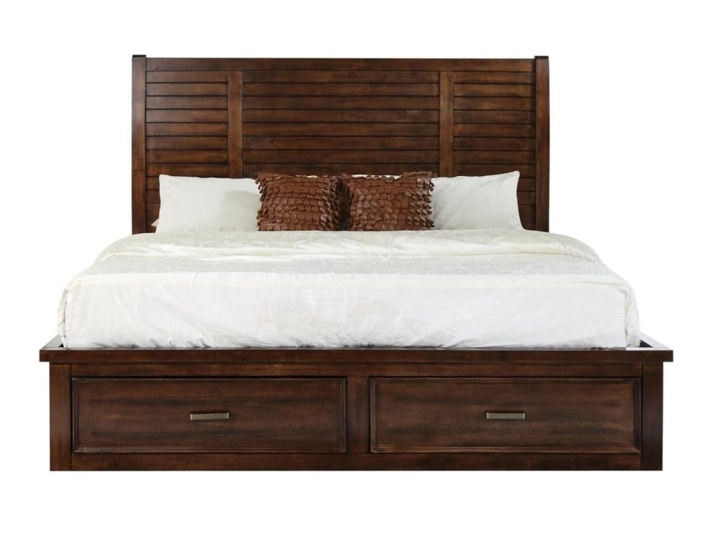Elements International SullyKing Bed