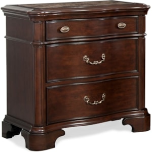 Elements International Tabasco 3 Drawer Nightstand With Marble Top Lindy S Furniture Company Nightstands Tux marble top nightstand is a cb2 exclusive. tabasco 3 drawer nightstand