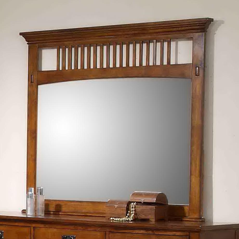 Elements International Trudy Mission Style Dresser Mirror With