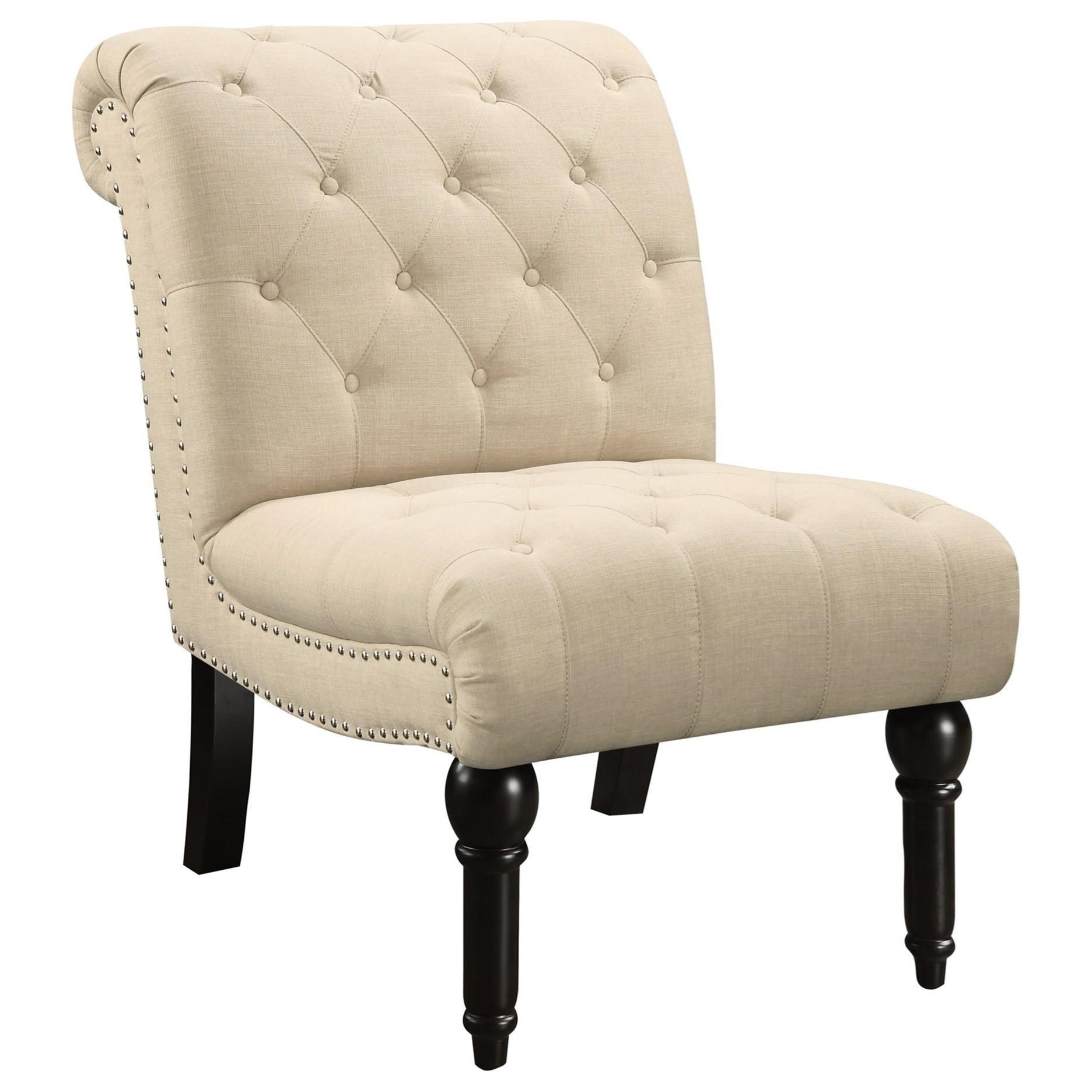 armless chair