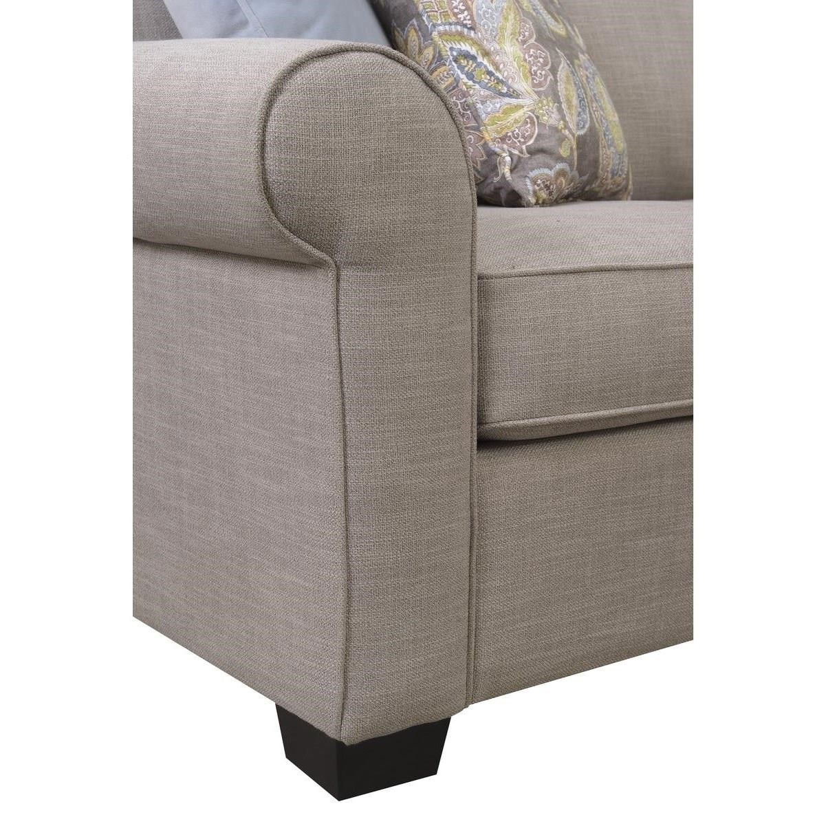 Emerald Angelica U4351 34 12 05 K Transitional Sectional Queen