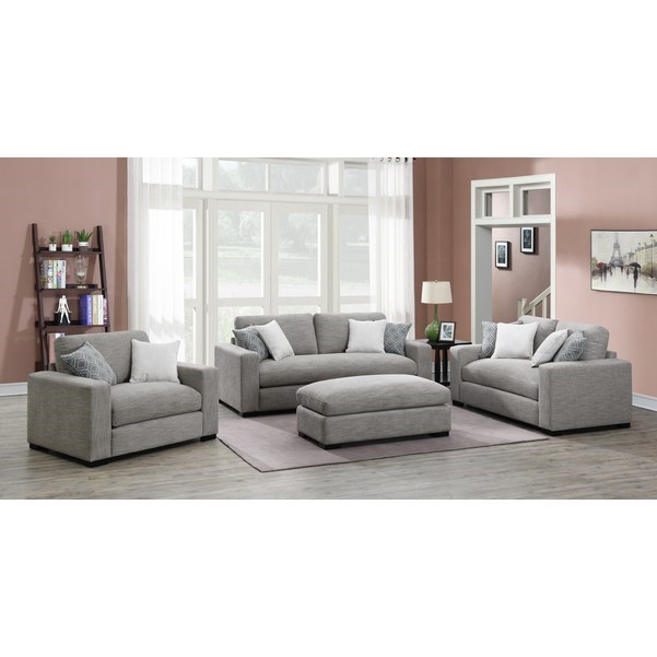 Emerald Medina U3286 02 13 Contemporary Upholstered Chair With Track Arms Northeast Factory Direct Upholstered Chairs