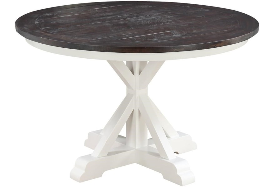 Mountain Retreat 54 Round Dining Table Sadler S Home Furnishings Dining Tables