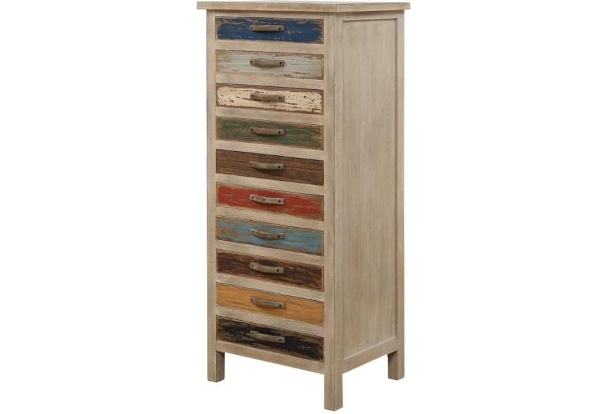 Pablo Accent Cabinet W 10 Drawers Pablo Accent Cabinet W 10 Drawers