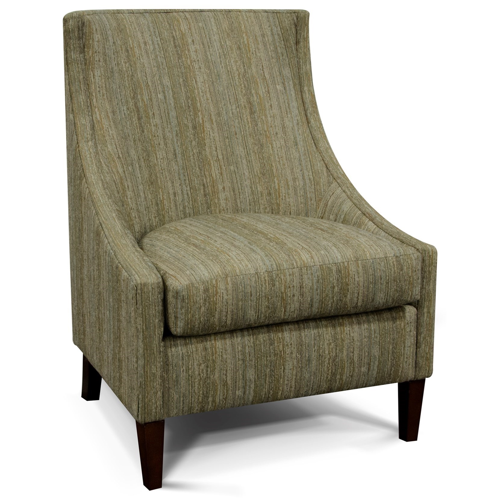 England 2230 Devin Transitional Wing Chair With Contemporary