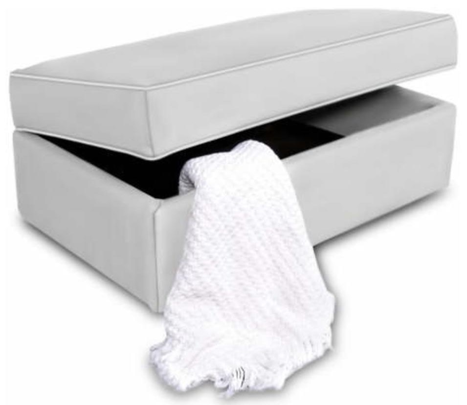 England Malibu Storage Ottoman Reeds Furniture Ottomans