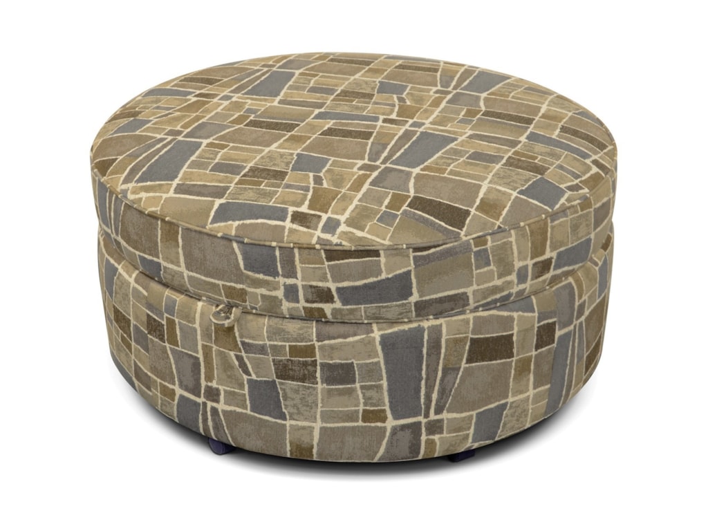 England MidtownUpholstered Storage Ottoman