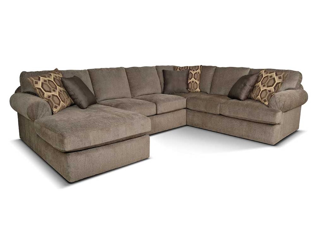 England AbbieSectional Sofa with Left Chaise