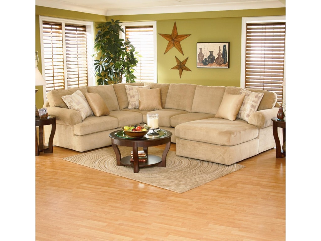 England AbbieSectional Sofa with Right Chaise