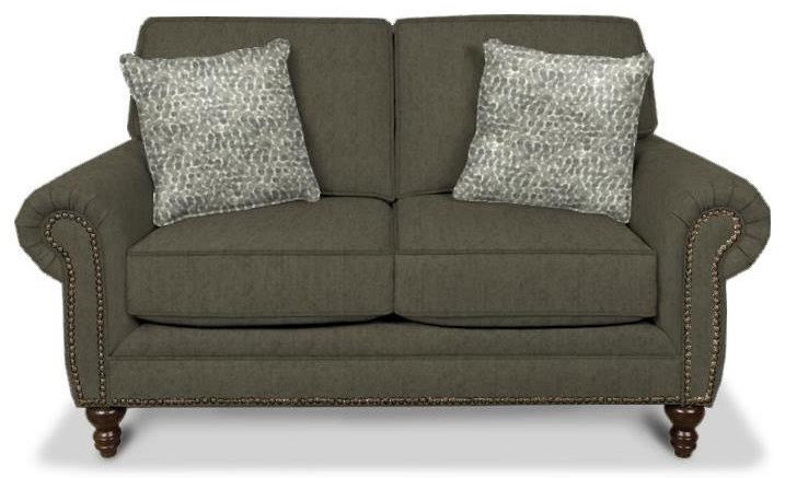 England Amix 7136 Griffin Pewter Traditional Styled Two Seat