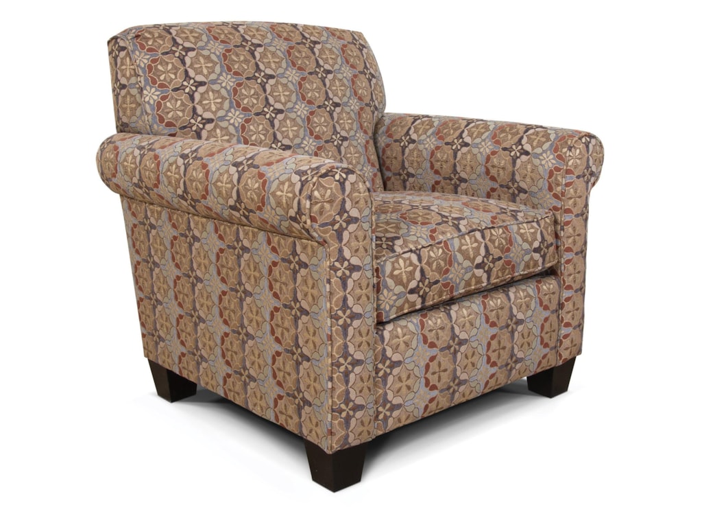 England Angie Casual Rolled Arm Chair