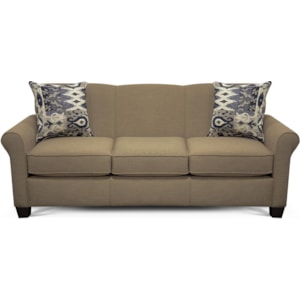 England Angie 4639 Air Queen Sleeper Sofa With Accent Cushions