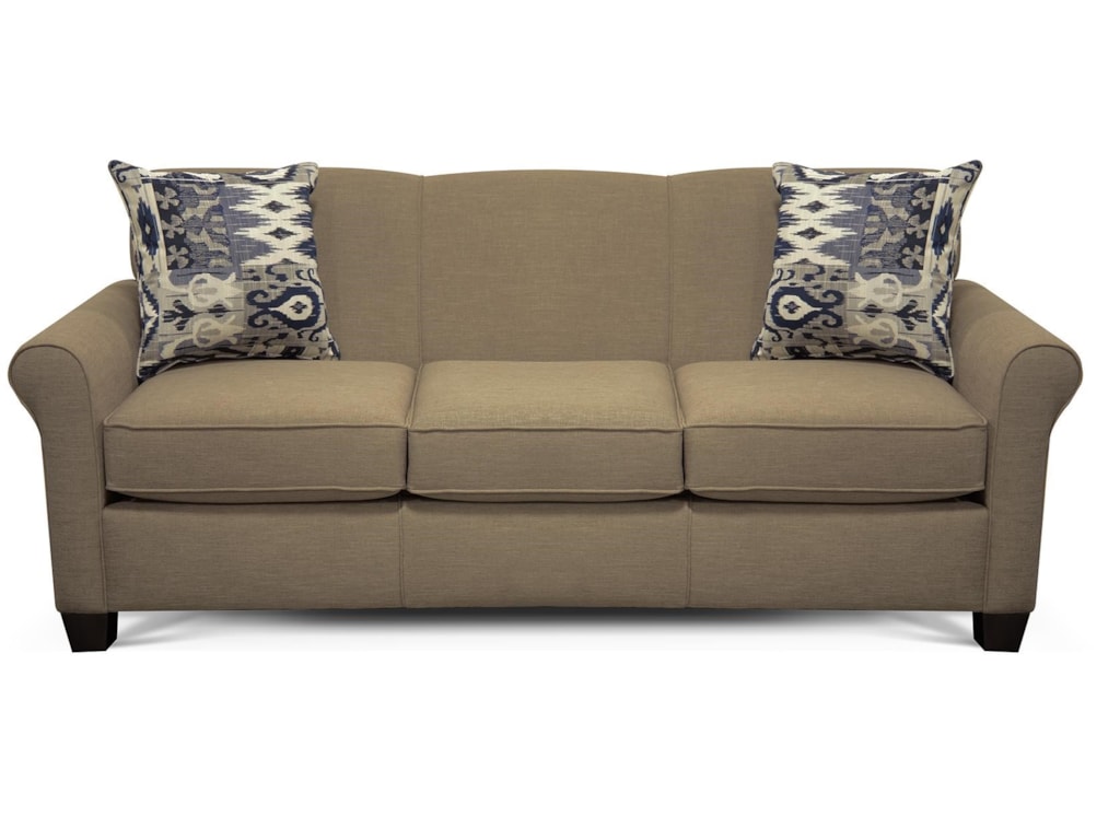 England Angie 4639 Air Queen Sleeper Sofa With Accent Cushions England Angie Air Queen Sleeper