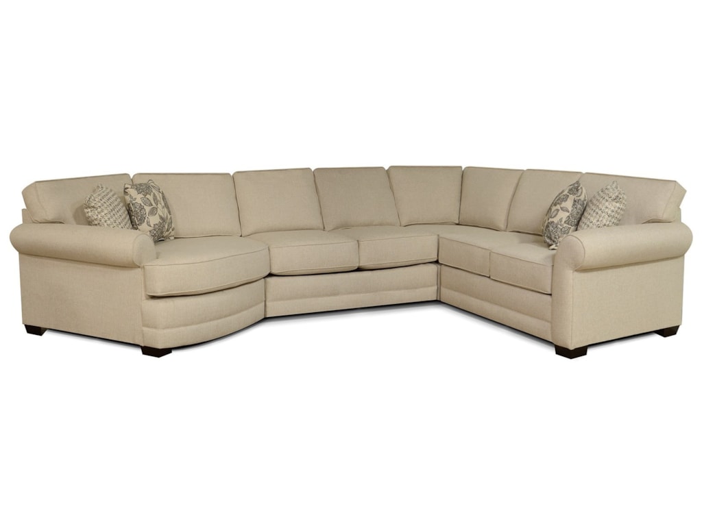 England Brantley4-Piece Sectional