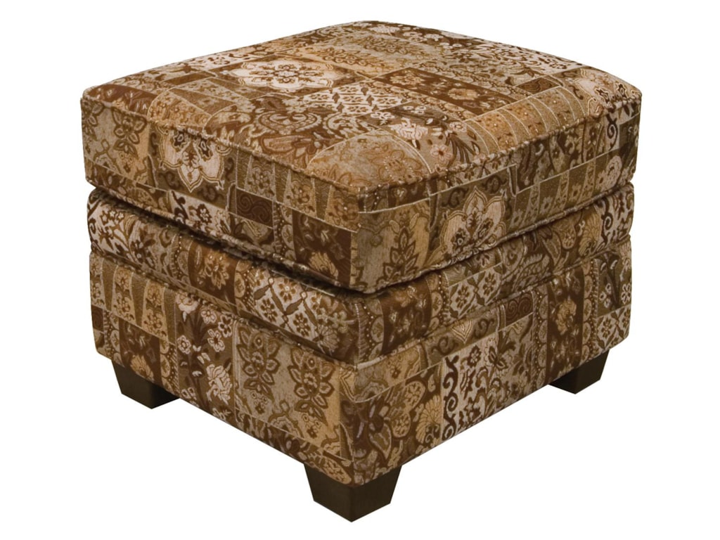 England BrettWelted Ottoman