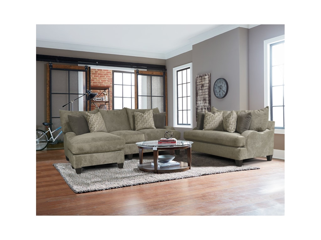 England CatalinaSofa with Floating Otto-Chaise