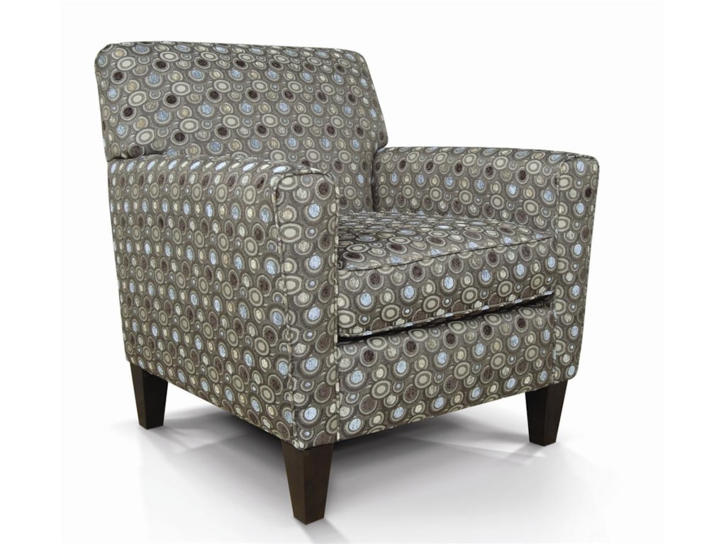 England CollegedaleUpholstered Chair & Ottoman