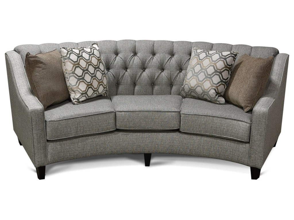 England Finneran 3f05 Round Sofa With Tufted Back Pilgrim