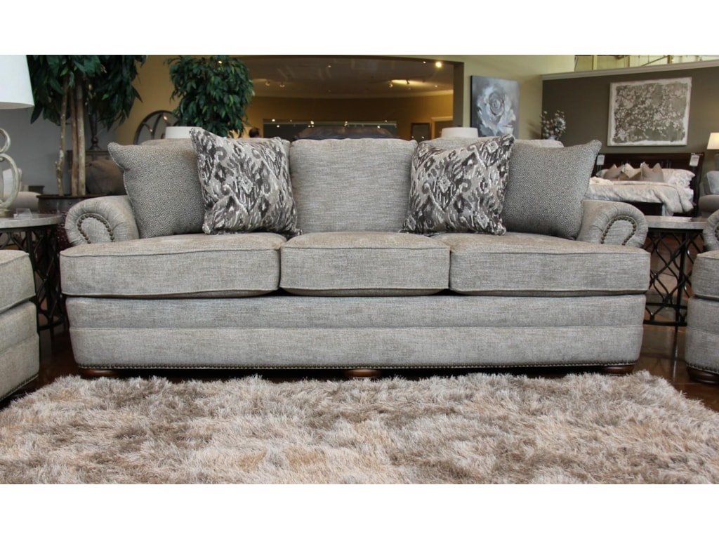 Knox Handwoven Linen Sofa By England At Great American Home
