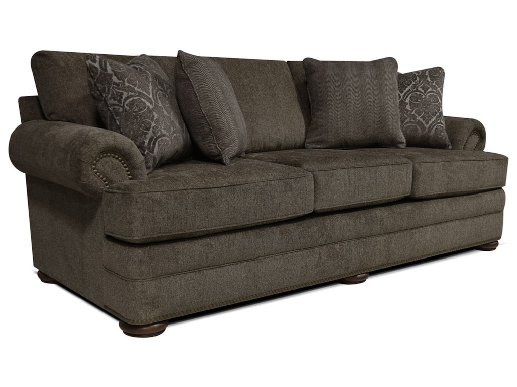 Knox Sofa With Nailhead Trim By England At Dunk Bright Furniture