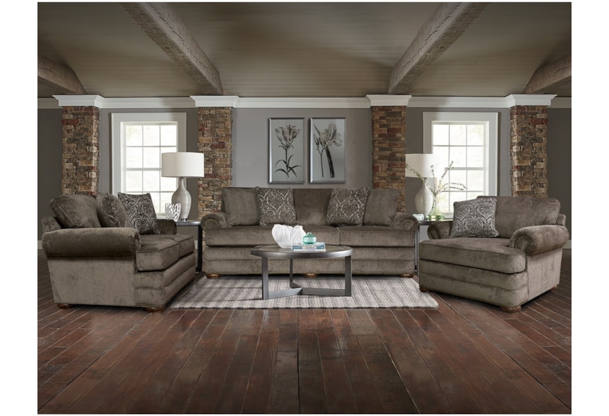 England Knox 6m05n Sofa With Nailhead Trim Dunk Bright Knox 6m05n Sofa With Nailhead Trim