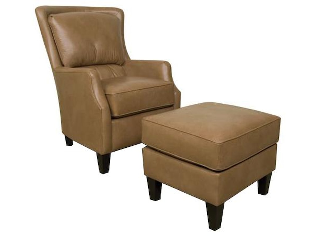 England CabooseAccent Chair and Ottoman