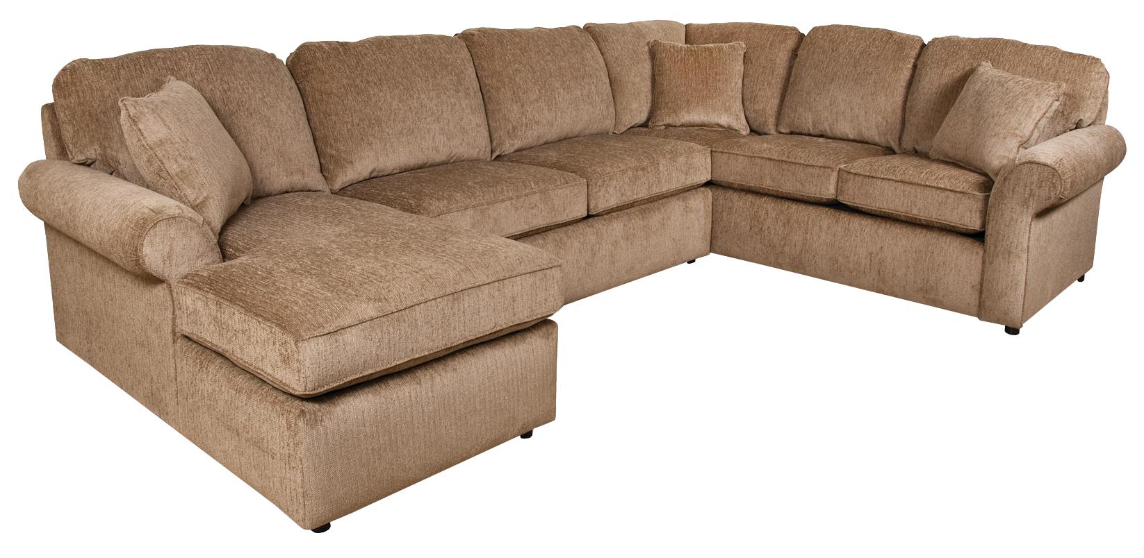 England Malibu 5 6 Seat Left Side Chaise Sectional Superstore