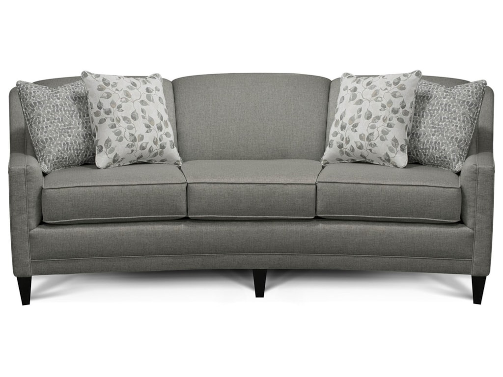 England Meredith Transitional Sofa With Track Arms Virginia Meredith Transitional Sofa With Track Arms By England