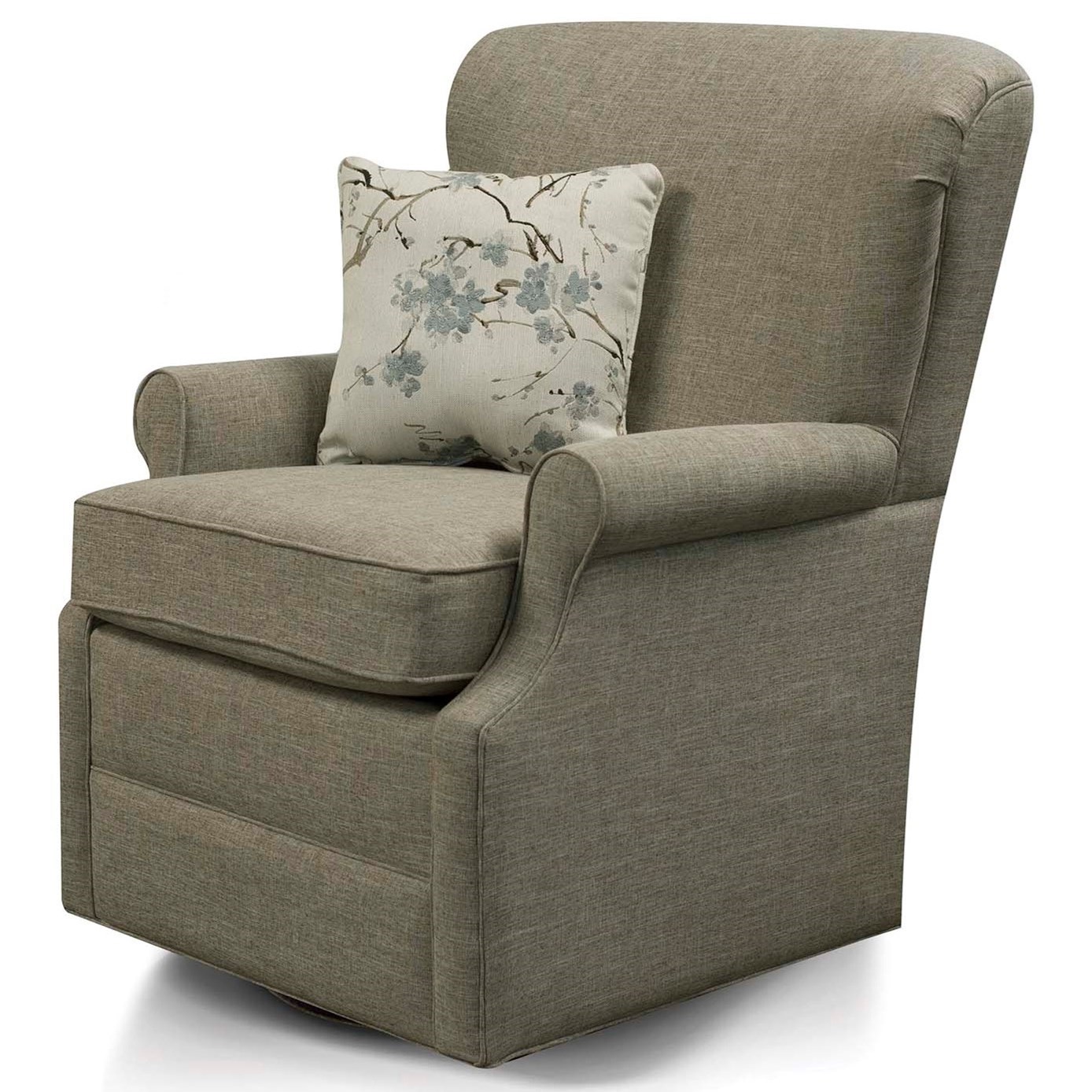 England Natalie Transitional Swivel Chair Westrich Furniture