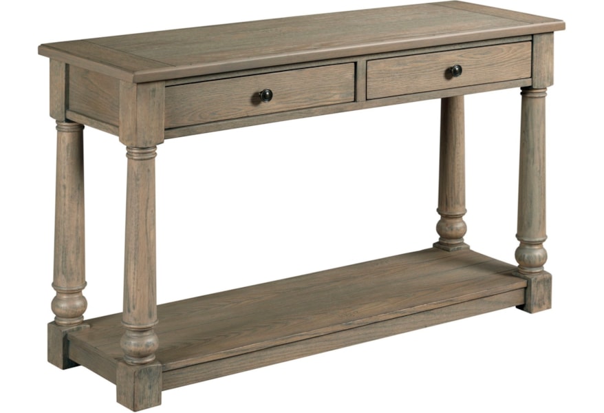 England Outland H718925 Transitional Sofa Table With Drawers Outland H718925 Transitional Sofa Table