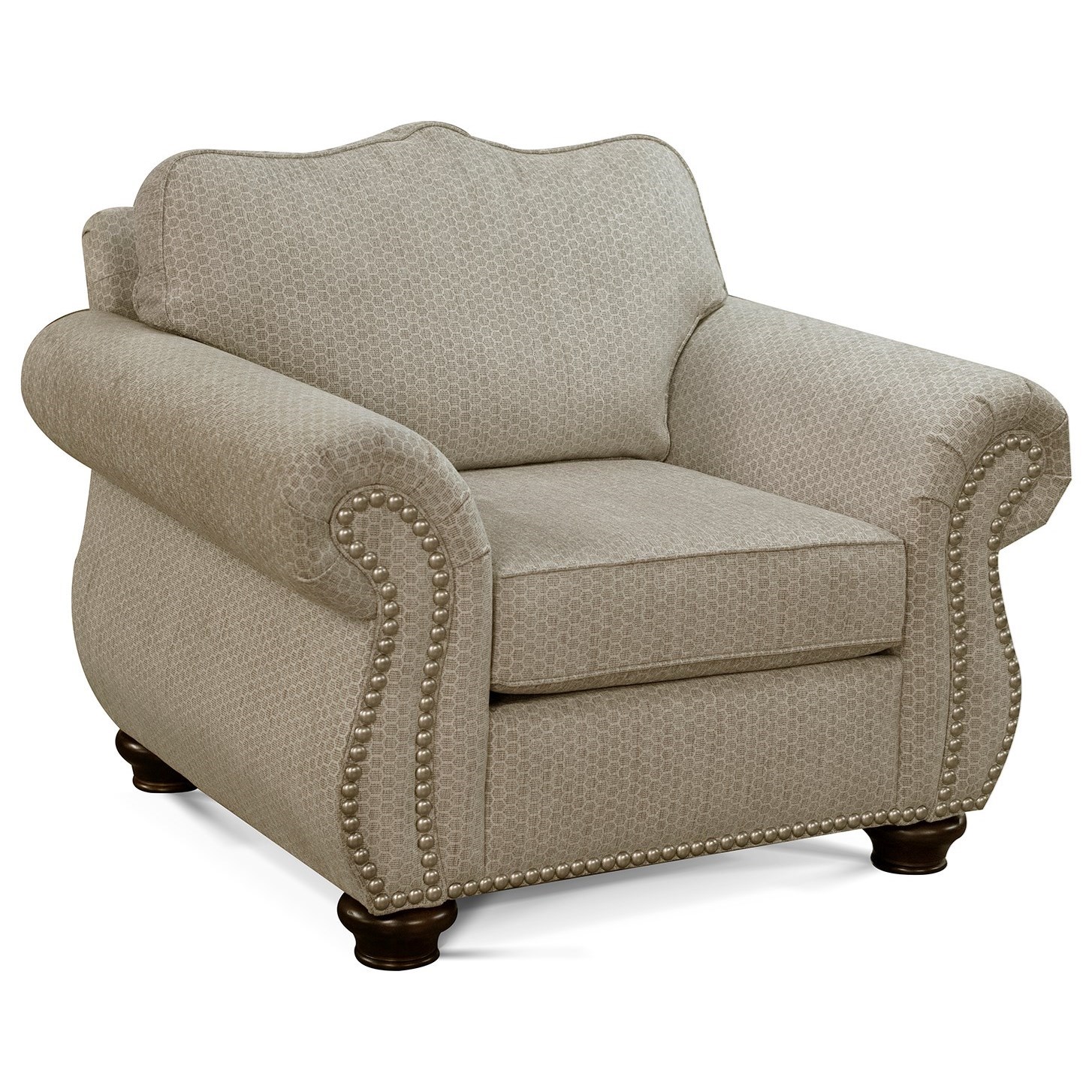 England Pearson 8y04n Traditional Chair With Nailhead Trim