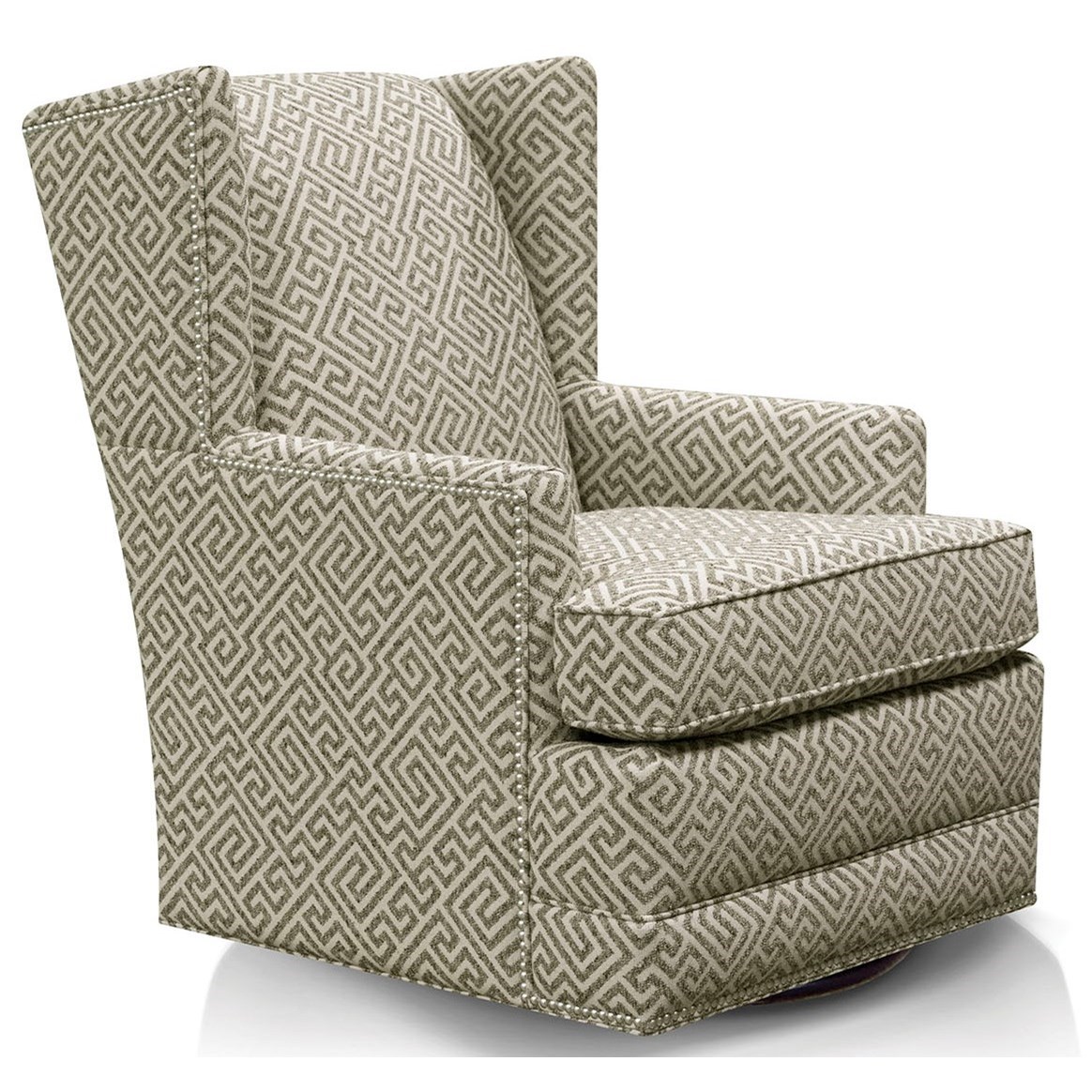 Swivel Chair With Nailhead Trim | Swivel Chairs
