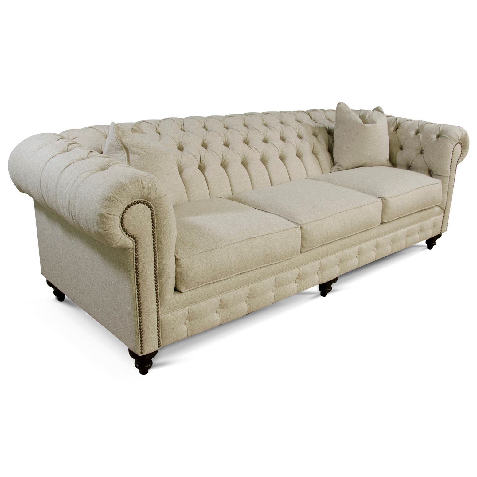 England Rondell Traditional Sofa With Tufted Back And Arms H L