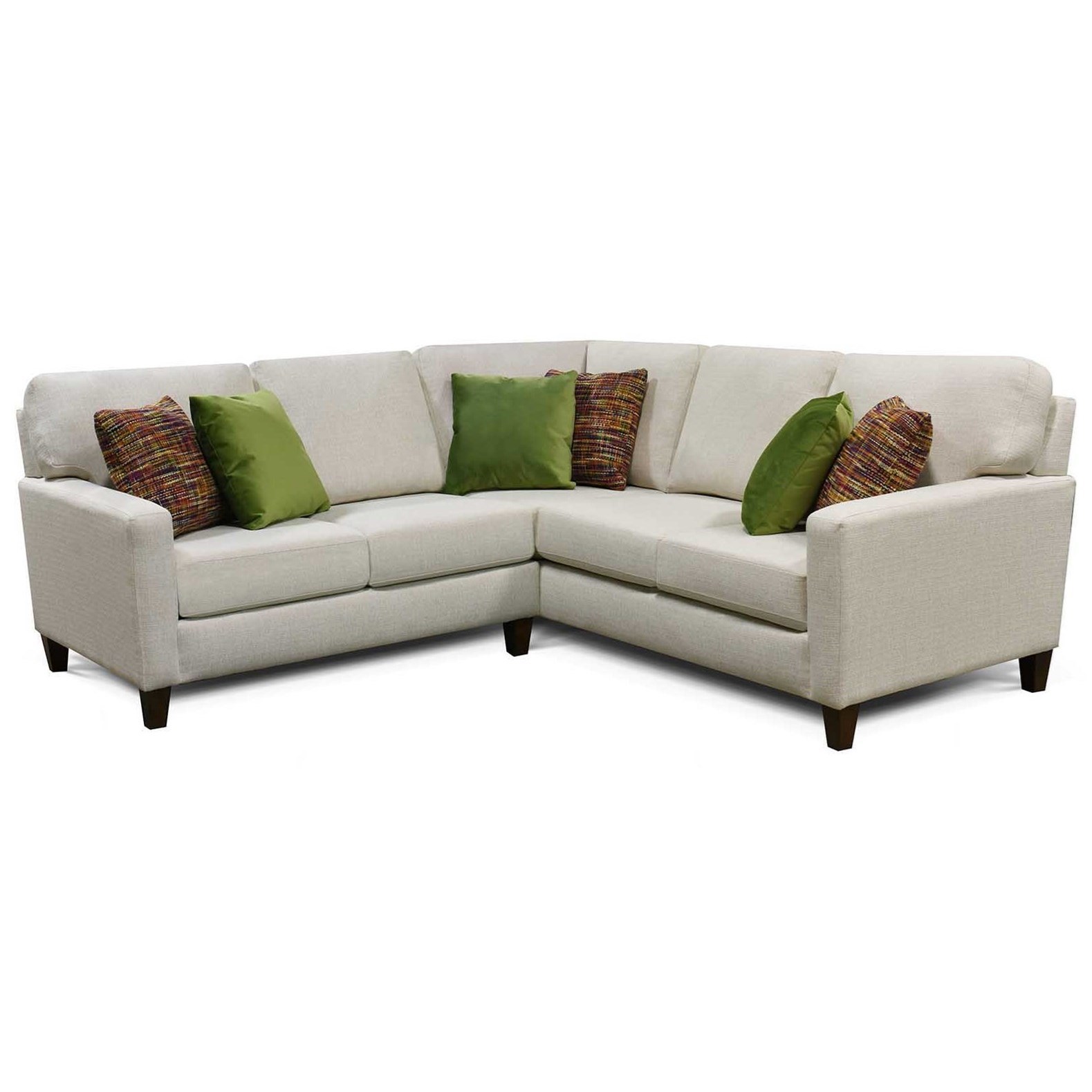 England Roxy Contemporary 2 Piece Sectional Esprit Decor Home