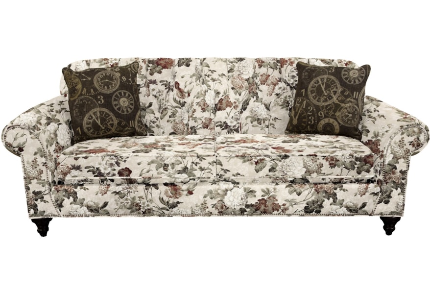 England Stacy 5735n Sofa With Nailheads And On Tufted Seat England Stacy 5735n Sofa With Nailheads