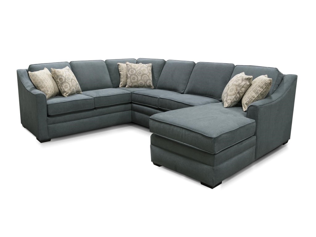 Thomas Sectional Sofa With Five Seats By England At Dunk Bright Furniture