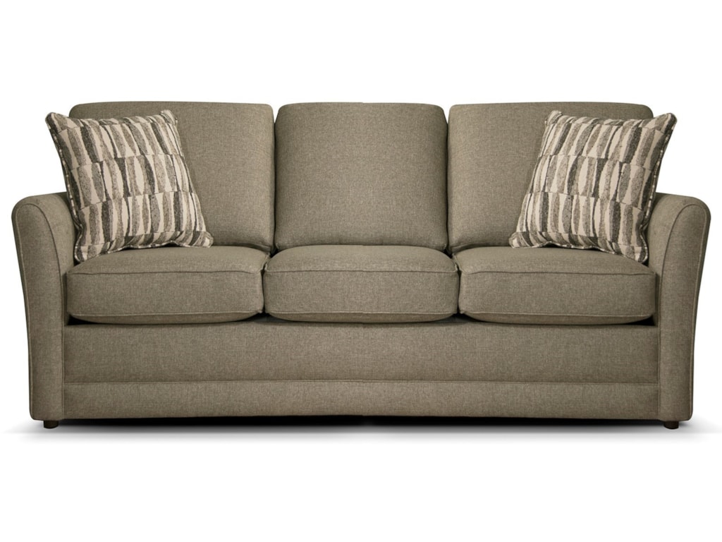 England Tripp 3t05 Simple Sofa With Tapered Arms Furniture