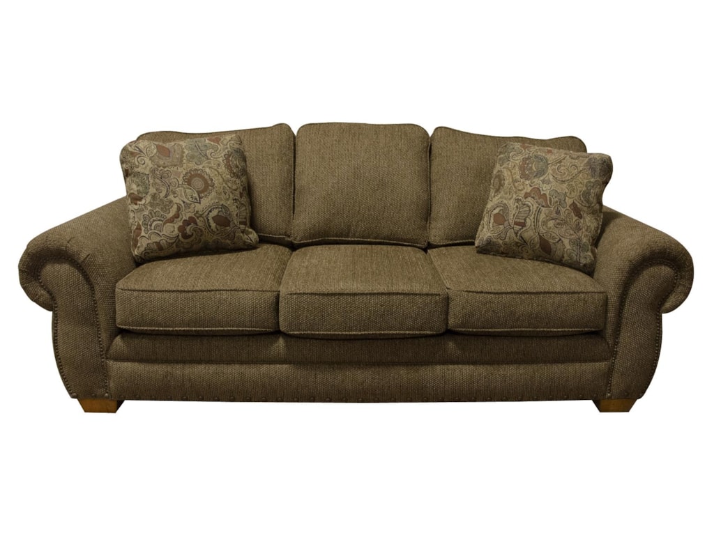 England Walters 6635n Sofa With Nailhead Trim Dunk Bright England Walterssofa With Nailhead Trim