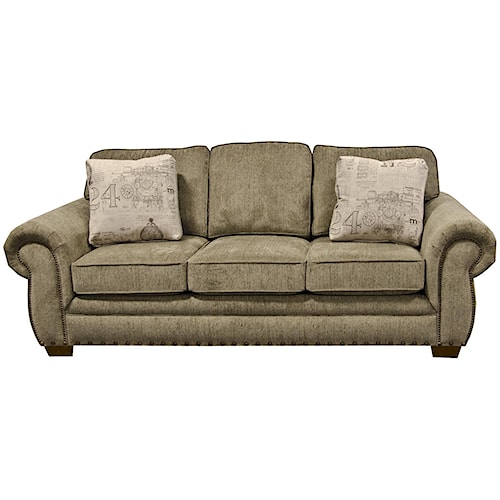 England Walters Sofa Sleeper With Nailhead Trim Boulevard Home England Walters Sofa Sleeper With Nailhead Trim
