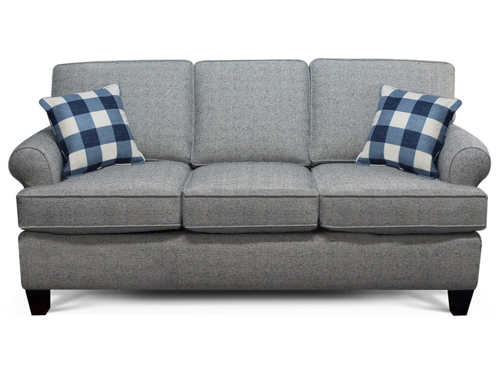 England Weaver Sofa With Casual Style Virginia Furniture Market Weaver Sofa With Casual Style By England