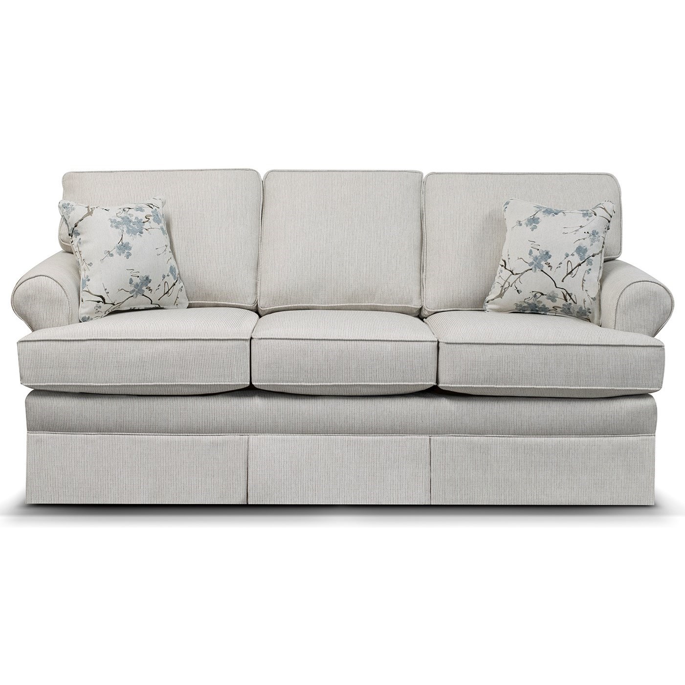 England William Traditional Skirted Sofa A1 Furniture Mattress Sofas